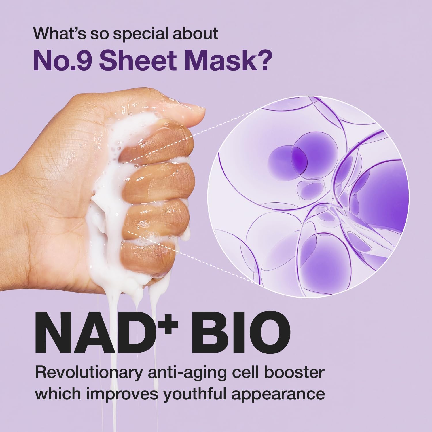 No.9 NAD BIO Lifting-sil Full Face Mask