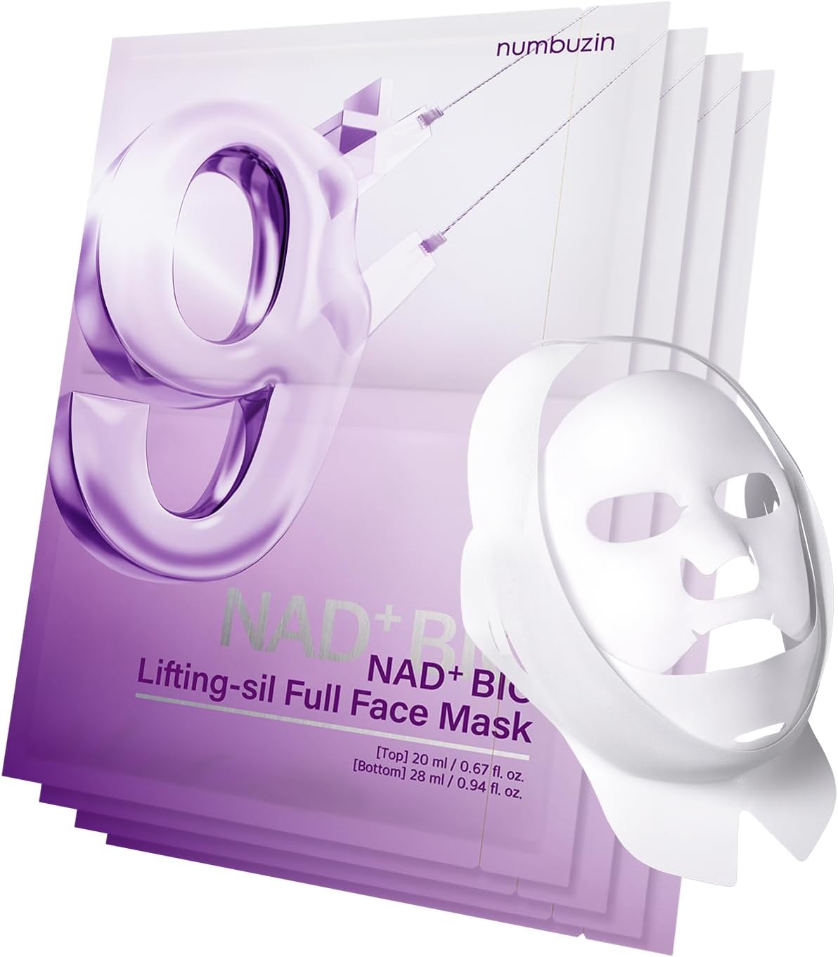 No.9 NAD BIO Lifting-sil Full Face Mask